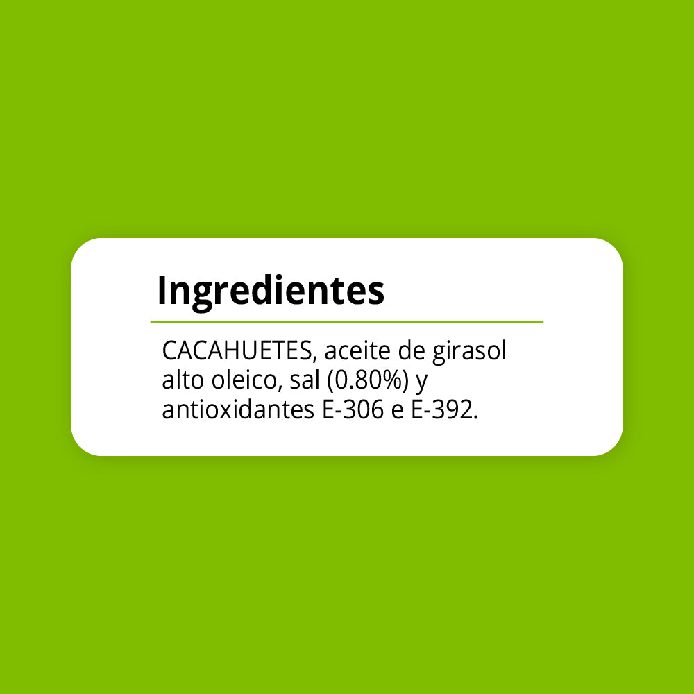 Cacahuete Con Sal - 125 g