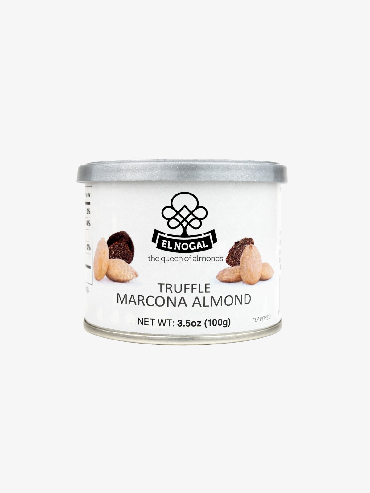 Almendra marcona frita con trufa y sal marina lata 100g