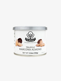 Almendra marcona frita con trufa y sal marina lata 100g