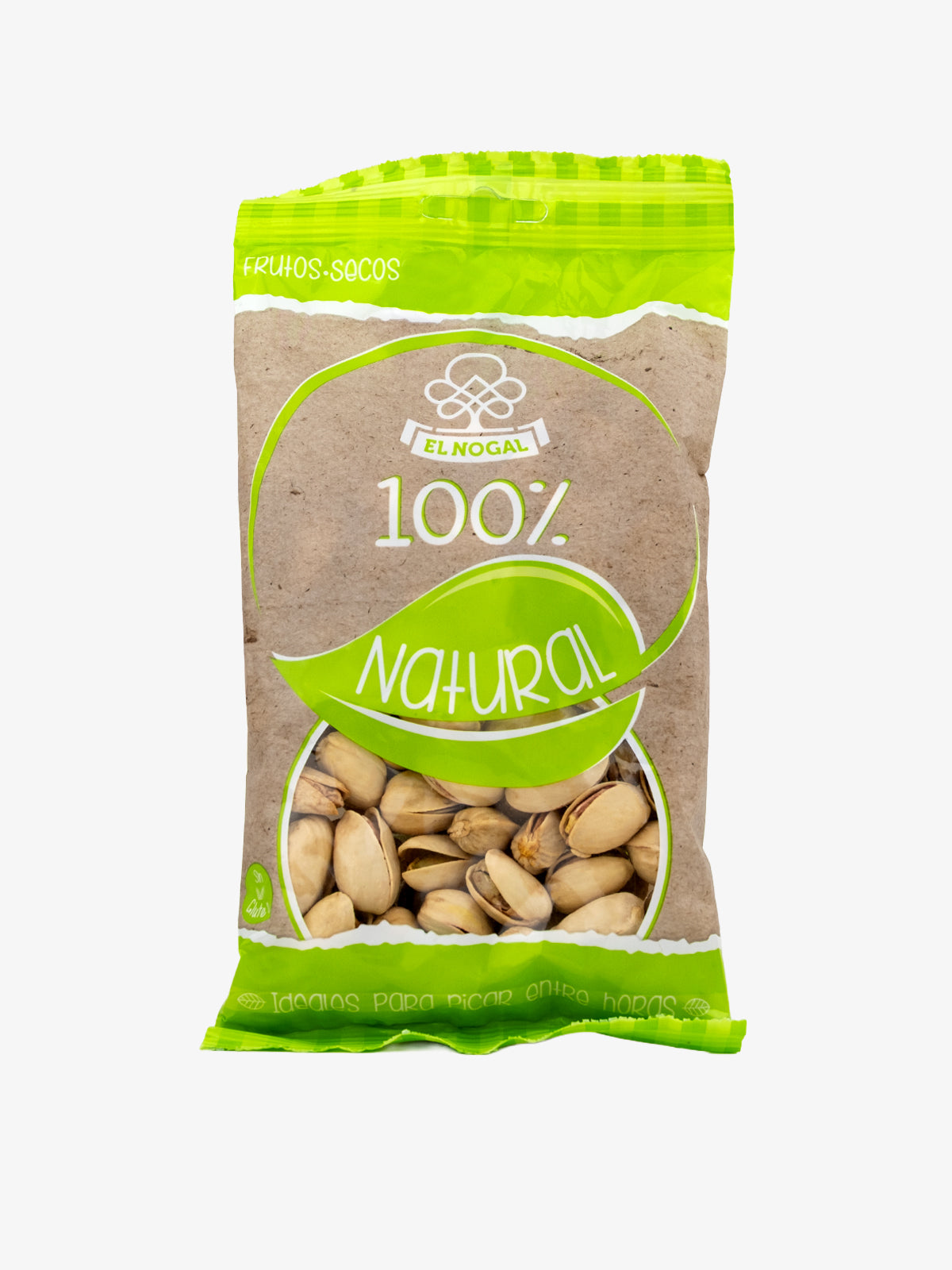 Pistacho cáscara crudo bolsa 150g - 100% Naturales