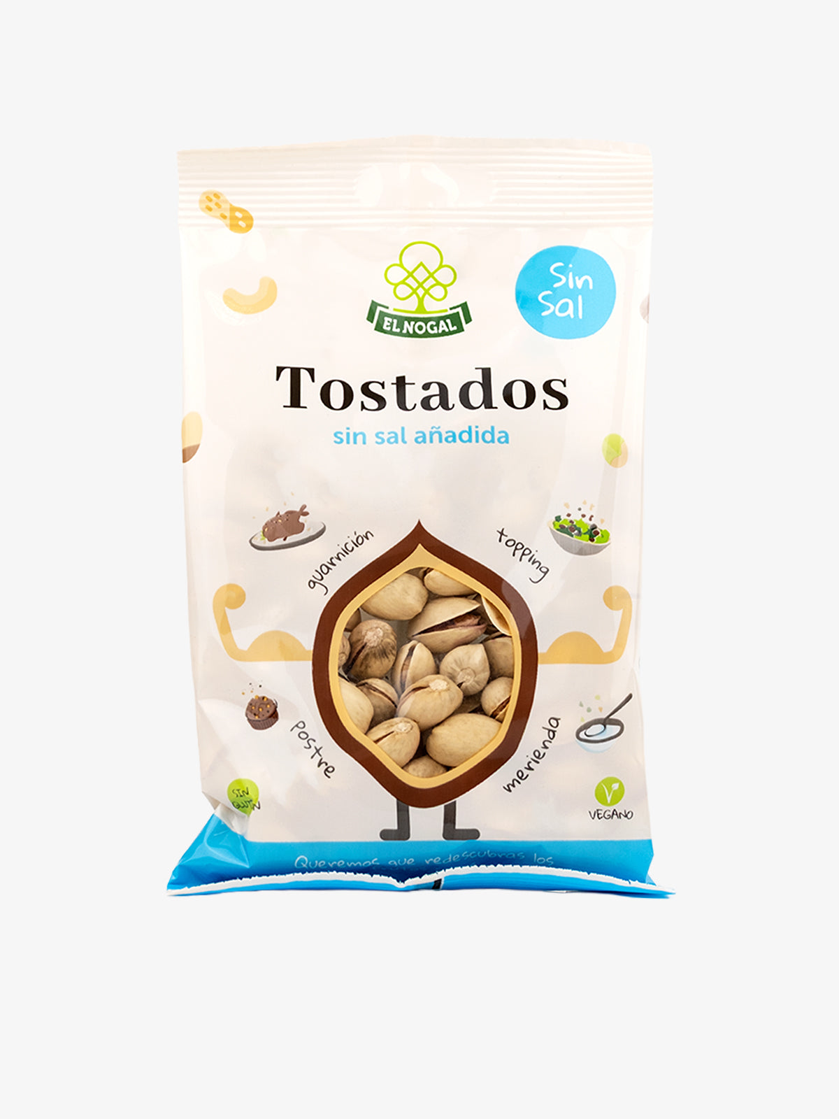Pistacho tostado bolsa 100g- sin sal