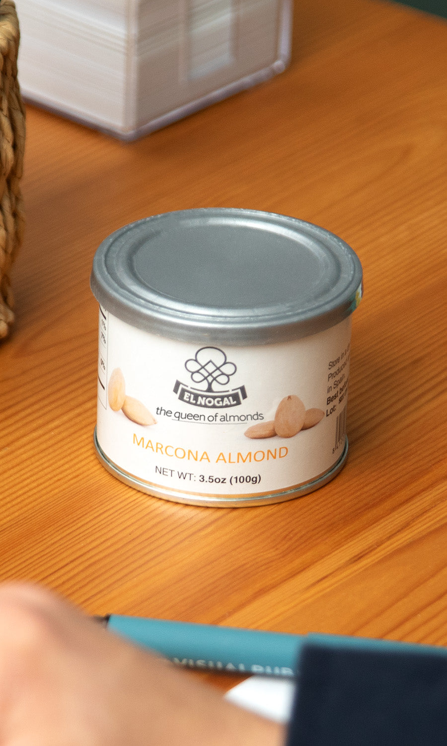 Almendra marcona con sal lata 100g