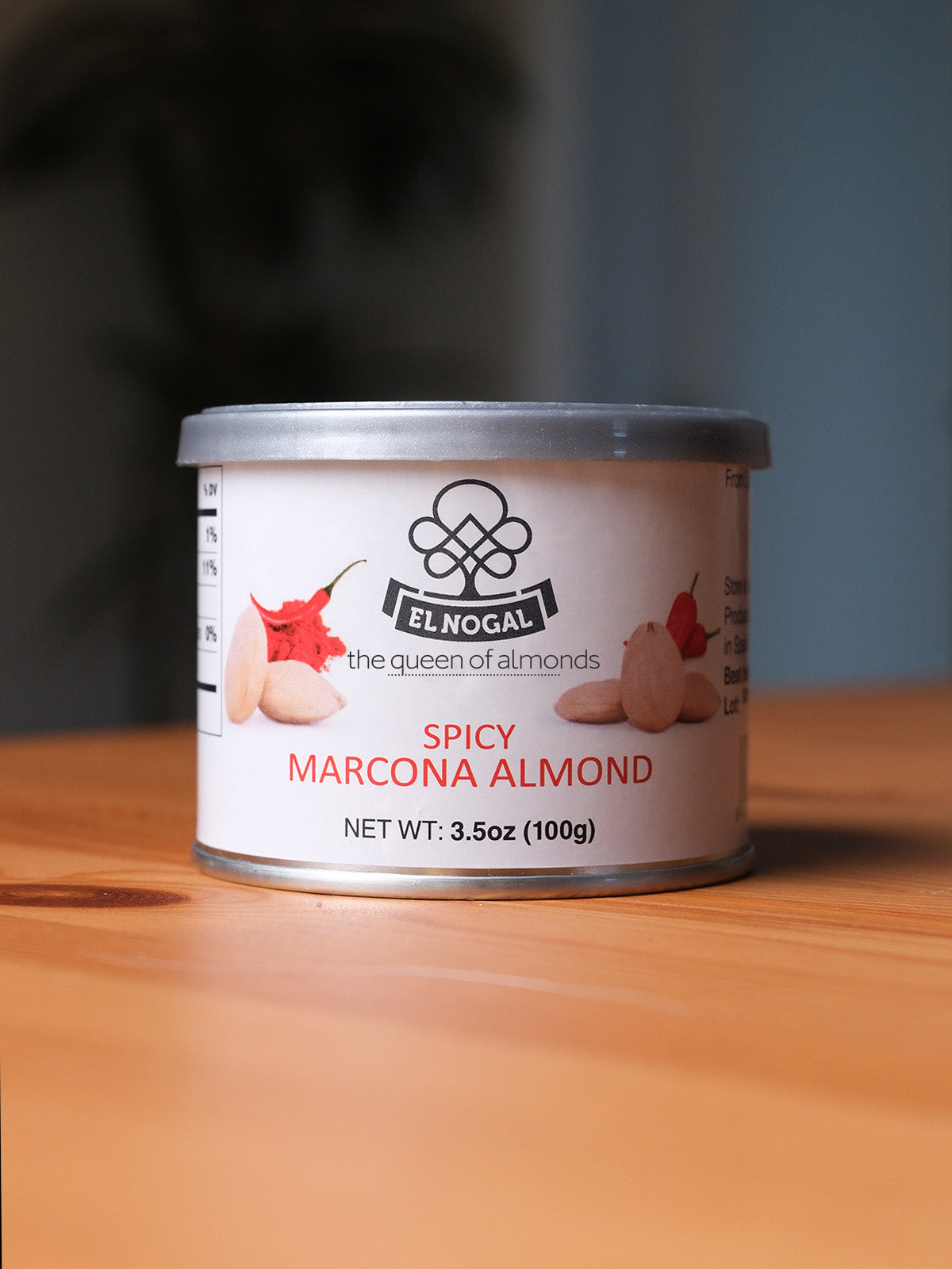 Almendra marcona picante lata 100g